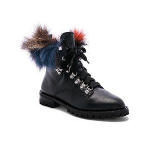 Rebecca Minkoff Jaylin Genuine Fur Trim Bootie